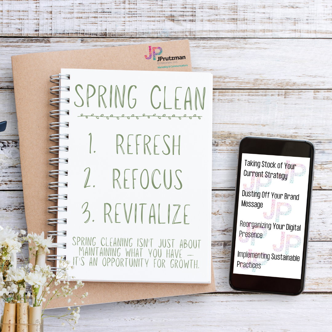 Just as Spring beckons us to declutter our homes and workspaces, it’s the perfect time to give your marketing strategy a thorough cleaning. At JPrutzman Enterprises, we believe that regular…